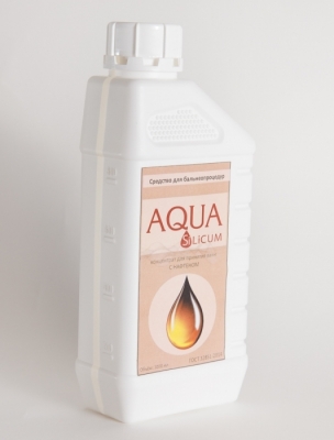 Концентрат для принятия ванн «Аквасиликум» с нафтеном 1000мл.